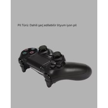 Ps4 Uyumlu Kablosuz Oyun Kolu – Gerçekçi Titreşimli Geri Bildirim Midastech