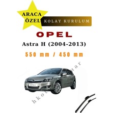 MFK Opel Astra H (2004-2013) Araca Özel Silecek Ön Iki