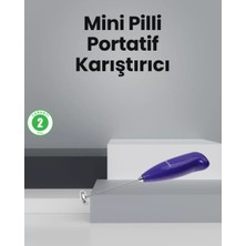 Mutfak Için Mini El Mikseri – Kahve, Süt, Krema ve Sos Karıştırıcı Midastech