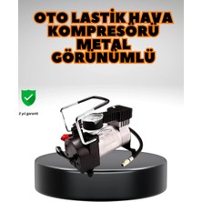 Metal Gövde Lastik Şişirme Kompresörü Suv 4x4 Uyumlu Midastech