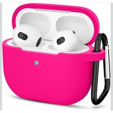 Tech&bello accessories Airpods 3 Nesil Kulaklık Kılıfı Içi Kumaş Kaplı Premium Kalite
