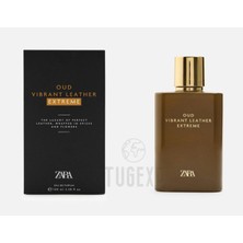 Zara Oud Vibrant Leather Extreme Eau De Parfum For Men 100ML / 3.38 Oz New