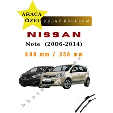 MFK Nissan Note  (2006-2014) Araca Özel Silecek Ön Iki