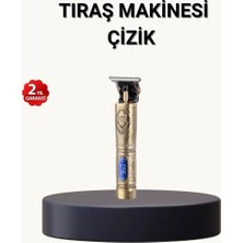Profesyonel Kablosuz Tıraş Makinesi – 1-2 Saat Kesintisiz Kullanım Midastech