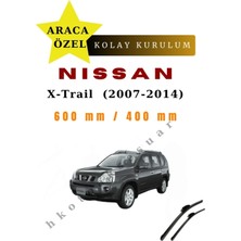MFK Nissan X-Trail  (2007-2014) Araca Özel Silecek Ön Iki