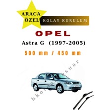 MFK Opel Astra G  (1997-2005) Araca Özel Silecek Ön Iki