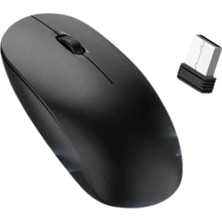 Ergonomik Tasarım Kablosuz Siyah Mouse Hassas Uzun Ömürlü Midastech