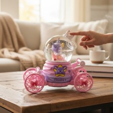 Keyfim Shop Kuromi Mega Boy Kar Küresi Otomatik Kar Püskürtmeli Işıklı Müzikli