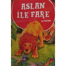 Bıcırık Aslan ile Fare La Fontaine  - Çocuklar Için Dünya Masalları 48 Sayfa