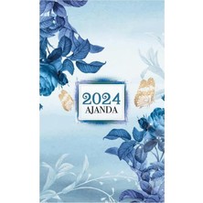 Kelebek 2024 Ajanda - Mavi Rüya, 8683672858821, Çok Renkli