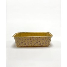 25LI Muffin Kalıbı - Cupcake Kalıpları, Su Geçirmez ve Yağ Geçirmez Pişirme Kağıtları, Ev Veya Parti Için Alüminyum Folyo Pişirme Kek Kapları - Baton Kraft Desenli