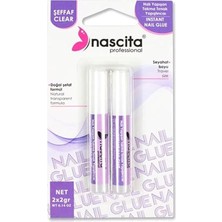 Şeffaf Takma Tırnak Yapıştırıcısı