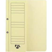 Color 05114 Yarım Kapak Dosya Karton A4 50 Adet - Sarı