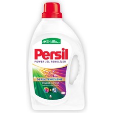 Power Jel Color Derin Temizleme Plus 26 Yıkama Renkliler Için Sıvı Çamaşır Deterjanı (1 x 1690 Ml)