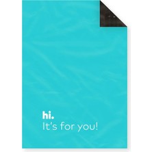 Turkuaz Kargo Poşeti 30X37+5 cm - 100 Adet