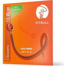 Gold Akustik Gitar Teli Gag El 11-52 Extra Light
