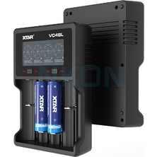 Tech Butiq Xtar VC4SL Dörtlü Li-Ion / Nı-Cd / Nı-Mh Pil Şarj Cihazı