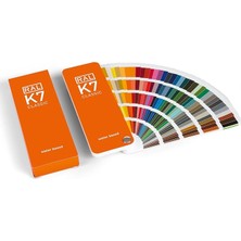 K7 Renk Yelpazesi, 215 Renk, Parlak, 8 Dilde