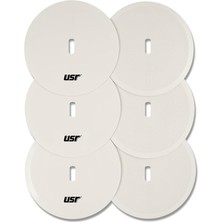 6 Lı Yuvarlak Yer Işareti Seti