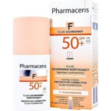 Spf 50+ Ivory Protective Corrective Foundation Kapatıcı Fondöten Fluide Kapatıcı Fondoten (50 Ml)