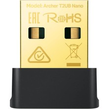 Archer T2UB Nano, AC600 Nano Wi-Fi Bluetooth 4.2 USB Adaptör