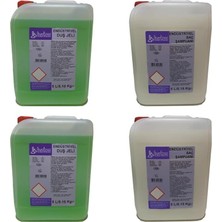 Otel Tipi Duş Jeli ve Şampuanı Toplam 20 Litre