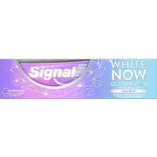 Diş Macunu White Now Glossy Shine Anında Beyazlık +3 Kat Işıltı 75 ml