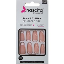 Mat Stiletto Tırnak - 204