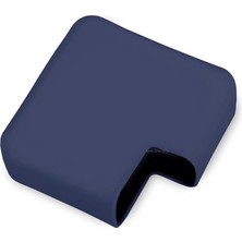 MacBook Pro 14 Inç M1-M5 Uyumlu Silikon Şarj Aleti Kılıfı 360° Koruyucu | 70W Usb-C/magsafe 45W 1–2 – Ultra Ince Yıkanabilir, Kaymaz Yüzey Mavi