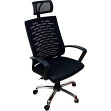 Fileli Müdür Koltuğu Ofis Koltuğu Ergonomik Tasarım ile Konforlu Kullanım için Ahşap Oturma Yüzeyi