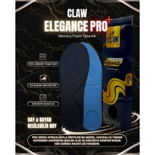 Claw 2 Adet 36-40 Numara Uyumlu Elegance Pro+ Ortopedik (Hafızalı) Memory Foam Tabanlık - Içe Basma Destekli & Kesilebilir