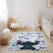 Stitch Mavi Çocuk Halısı M34