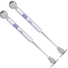 Dolap Amartisörü Gazlı Piston 100 Newton Gri Renk 2 Adet - Mobilya Makasları - Tek Ebat