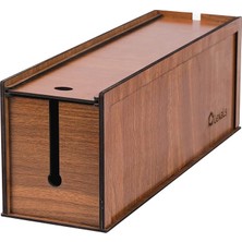 Kablo Kutusu, Kablo Priz Düzenleyici Organizer, Dekoratif Uzatma Kablosu Çoklu Priz Kutusu, Çalışma Masası Düzenleyici Kablo Saklama Kutusu