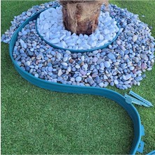 Moda Çim Ayırıcı 5 M Yeşil Çim Sınırlayıcı Taş Toprak Ayıracı Çim Ayracı Çim Ayırıcı Bariyeri