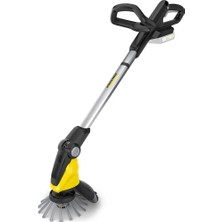 Wre 18 – 55 18 V Akülü Yabani Ot Giderici, Naylon Fırça Başlığı, Maks. 2.800 Devir/dakika, Döner Temizleme Başlığı, Teleskopik Sap, Kärcher 18 V Akü ile Kullanılabilir, Aküsüz