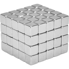 Magneteksan Güçlü Neodyum Mıknatıs Küp 5X5X5 mm (90 Adet)