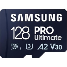Pro Plus 128GB Microsdxc Uhs-I Bellek Kartı MB-MY128SA/WW, U3, V30, A2 Hız Sınıfı, 180 Mb/sn Okuma, 130 Mb/sn Yazma