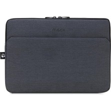 MCE-1504 14.1" Nova Eco Çevre Dostu 13-14 Inç Yeni MacBook Pro Için Kılıf, Aksesuar Bölmeli Laptop Kılıfı, Ykk Fermuarlı Notebook & Tablet Kılıfı, Antrasit