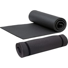 Mm.pilates Fitness Minder Mat Kardiyo Minderi Matı Siyah
