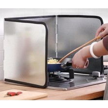 Ocak Arkası Koruyucu Yağ Sıçratmaz Panel Küçük Boy Tekli Ocak Için Uyumludur 30+30+30