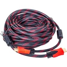 HDMI Kablo 20 Metre Örgülü Kutulu (1.4V-3D)