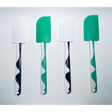 Gubbrora Kauçuk Spatula, Mutfak Utensil, Isıya Dayanıklı, Silikon Kauçuk