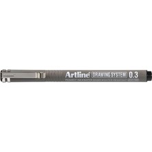 Drawing System 0.3 Çizim Kalemi, 0.3 Mm, Siyah