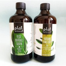 Bakım Seti: Yeşil Yapraklı Bitkiler Için Sıvı Besin + Yaprak Temizleyici & Koruyucu