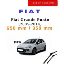 MFK Fiat Grande Punto (2005-2014) Araca Özel Silecek Ön Iki