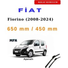 MFK Fiat Fiorino (2008-2024) Araca Özel Silecek Ön Iki
