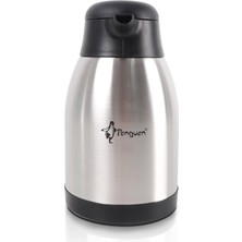 2 Litre Çelik Termos PNG-1200P, Penguen Çay Termosu