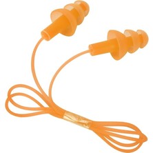 Kordonlu Kulak Tıkacı, Taşıması Rahat, Yıkanabilir, Iyi Sızdırmazlık Performansı, Su Geçirmez Kulak Tıkacı, Enfeksiyonları Önler, Yüzme Sırasında Hijyenik Gürültü Koruması (Mandarine)