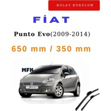 MFK Fiat Punto Evo (2009-2014) Araca Özel Silecek Ön Iki